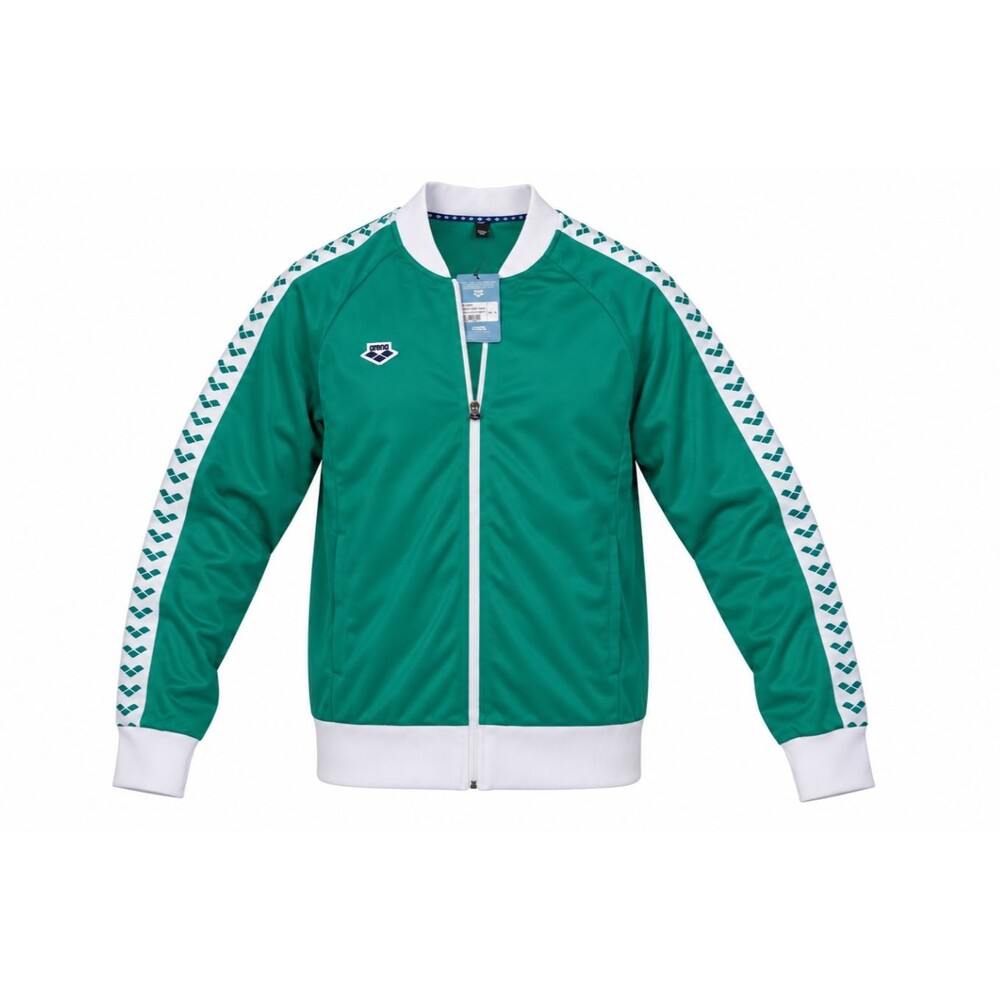 NEW WITH TAGS ARENA ICONS MEN'S XL Relax IV Green Track Jacket Full Zip Warm Up